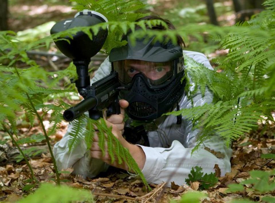 Adrenalin Paintball Match in Split Stag Do